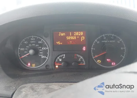 2021 Ram Promaster 2500 High Roof 159 Wb z USA, uszkodzony, nr VIN 3C6LRVDG7ME532552